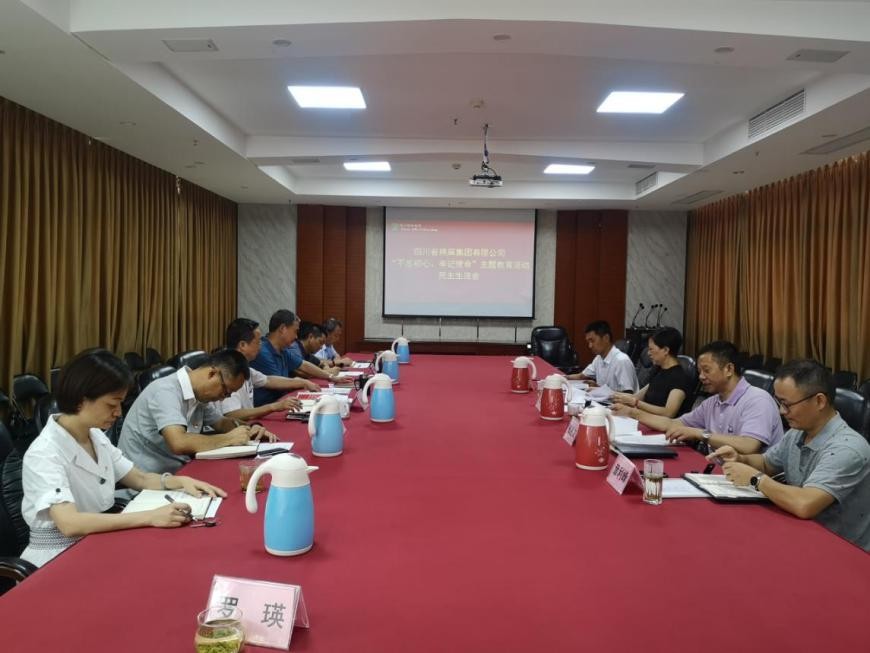 集團公司召開“不忘初心、牢記使命”主題教育活動民主生活會